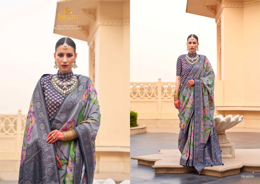 10234 Pushpvatika Trirath Sarees