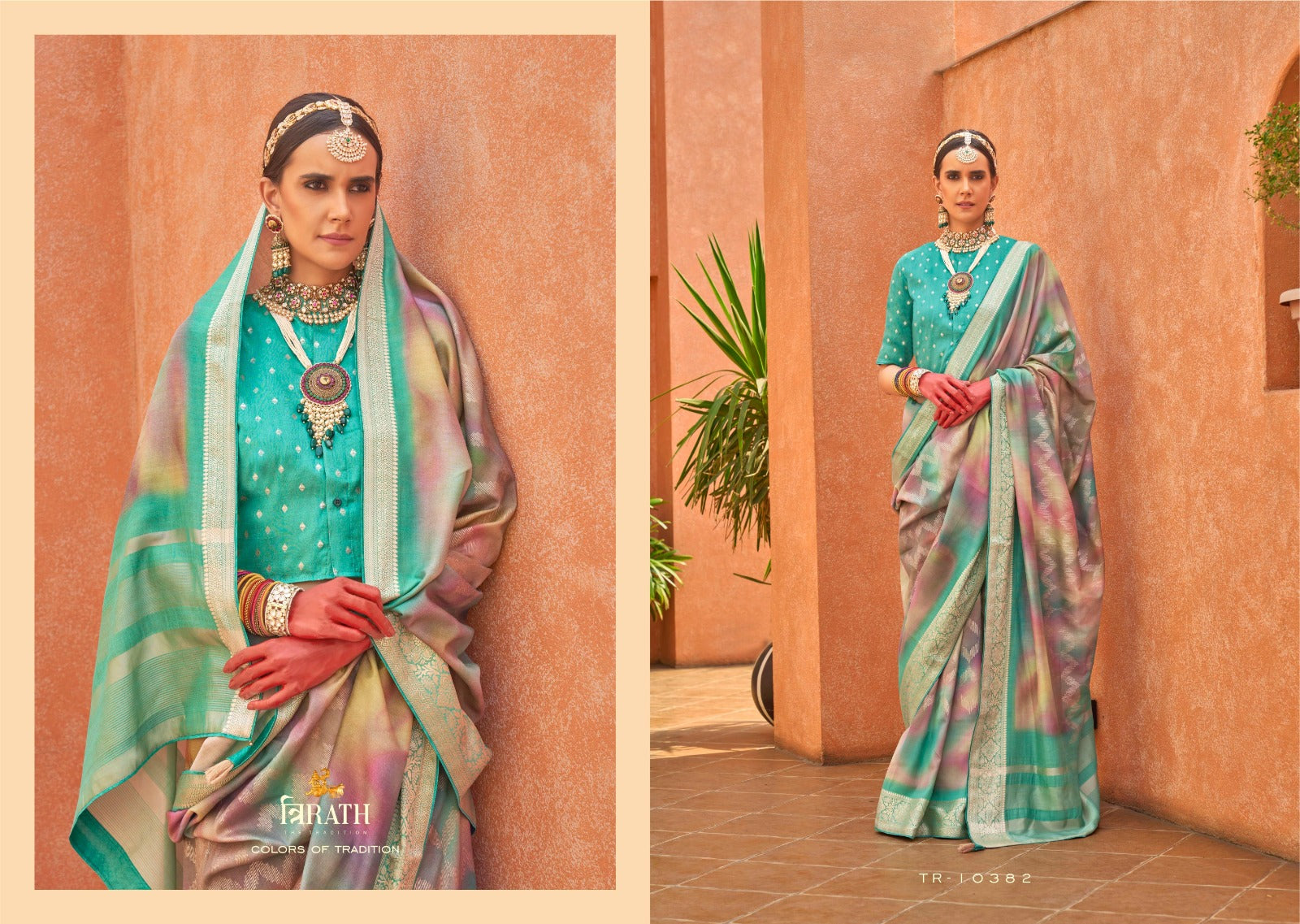 10382 Rang Tarang Trirath Sarees