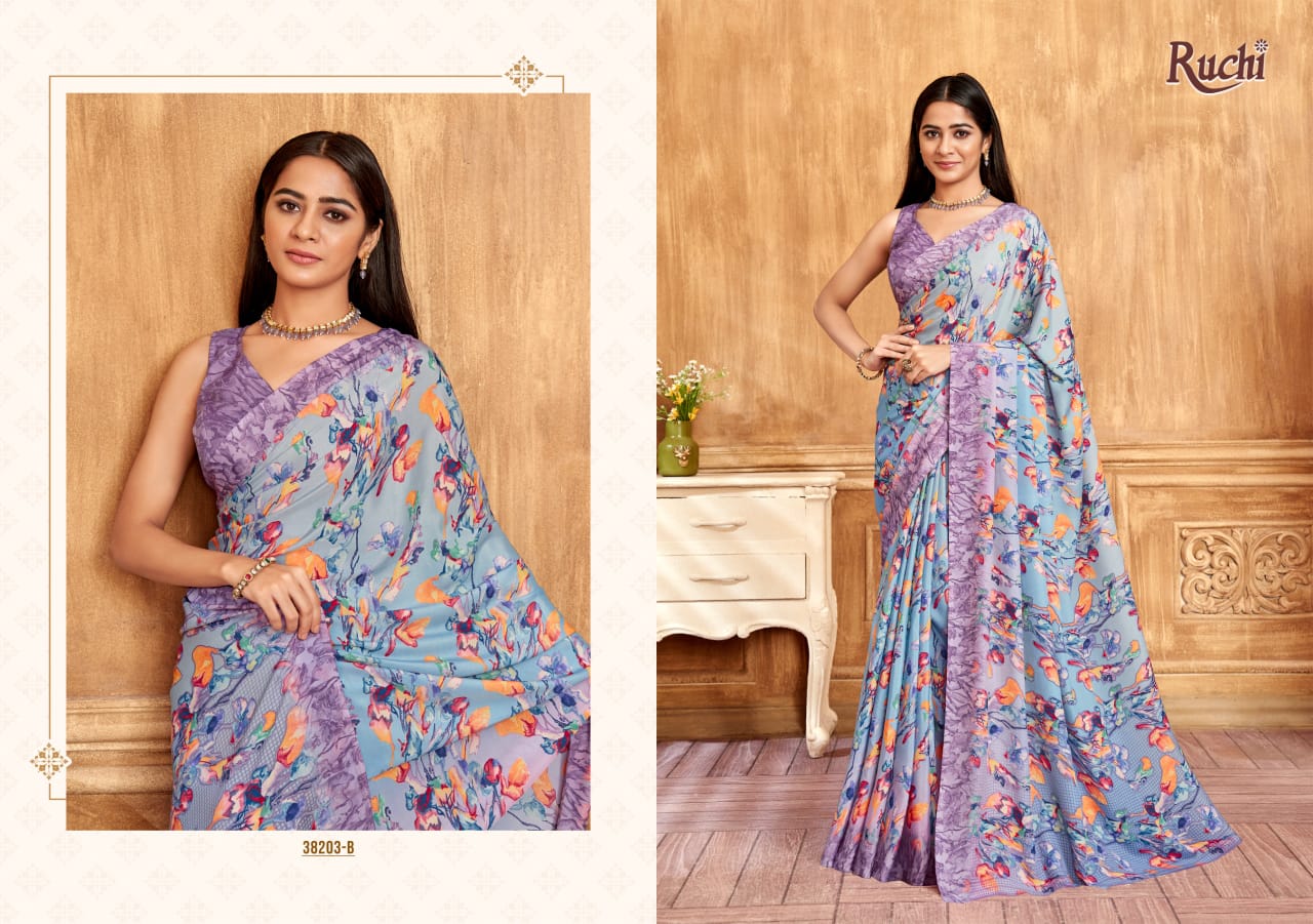 38203B Vivanta Silk 39 Ruchi Crepe Sarees