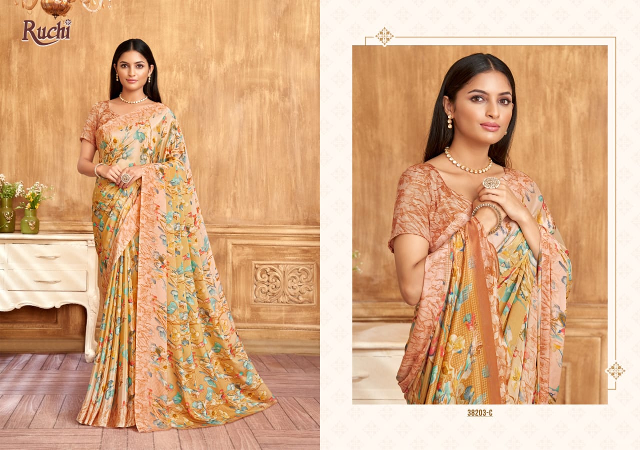 38203C Vivanta Silk 39 Ruchi Crepe Sarees