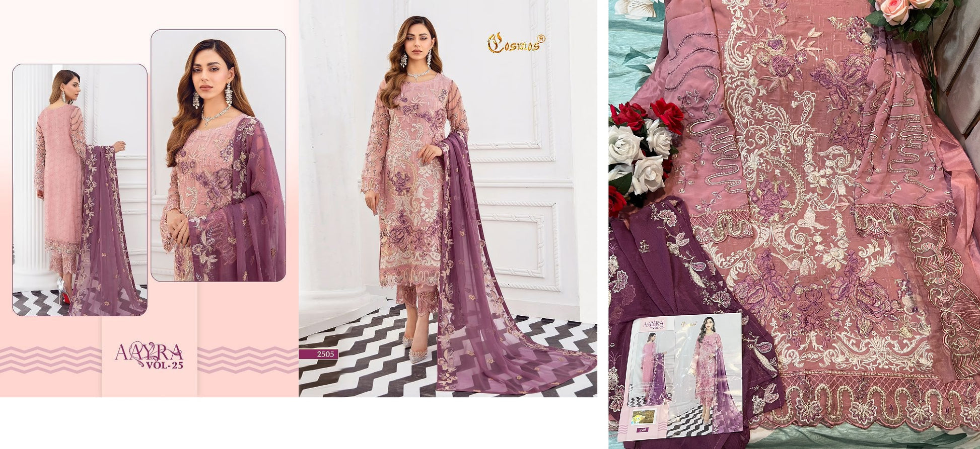2505 Cosmos Fashion Pakistani Salwar Suits