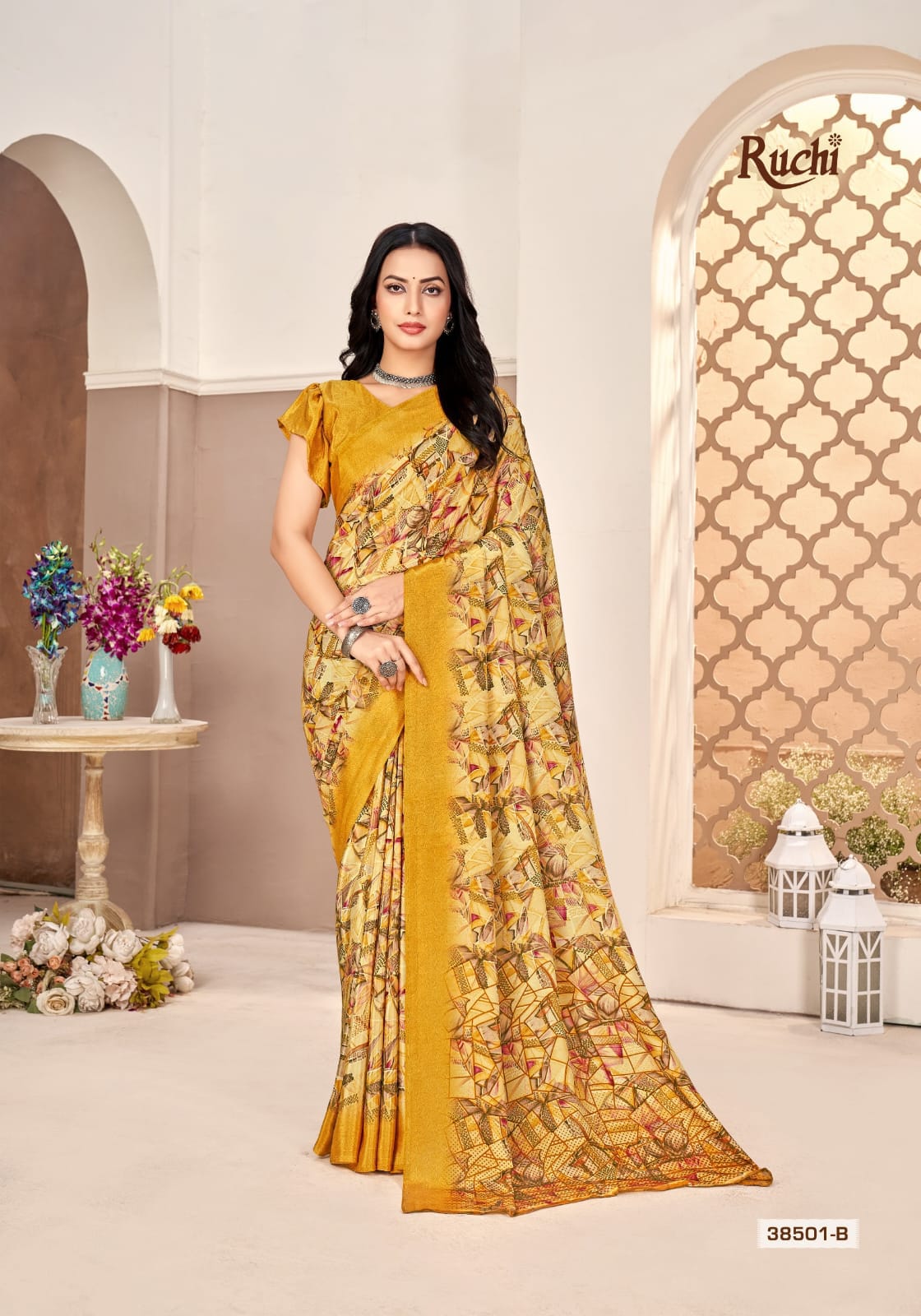38501B Vivanta Vol 40 Ruchi Silk Sarees