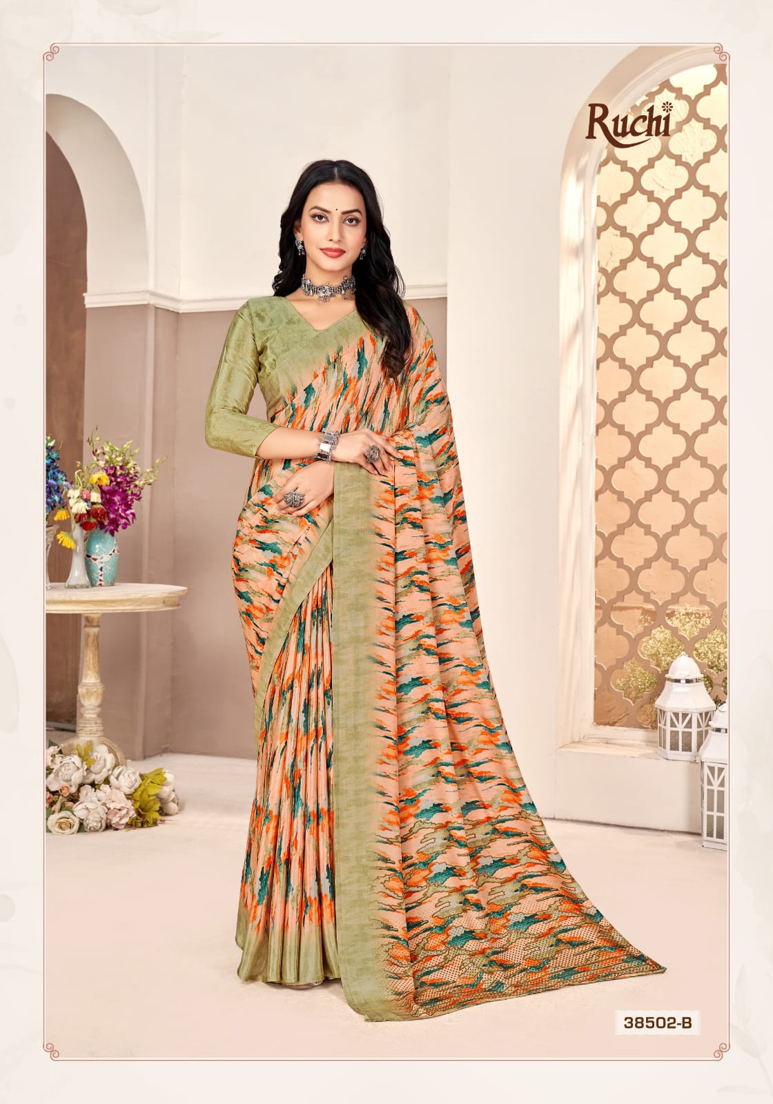 38502B Vivanta Vol 40 Ruchi Silk Sarees