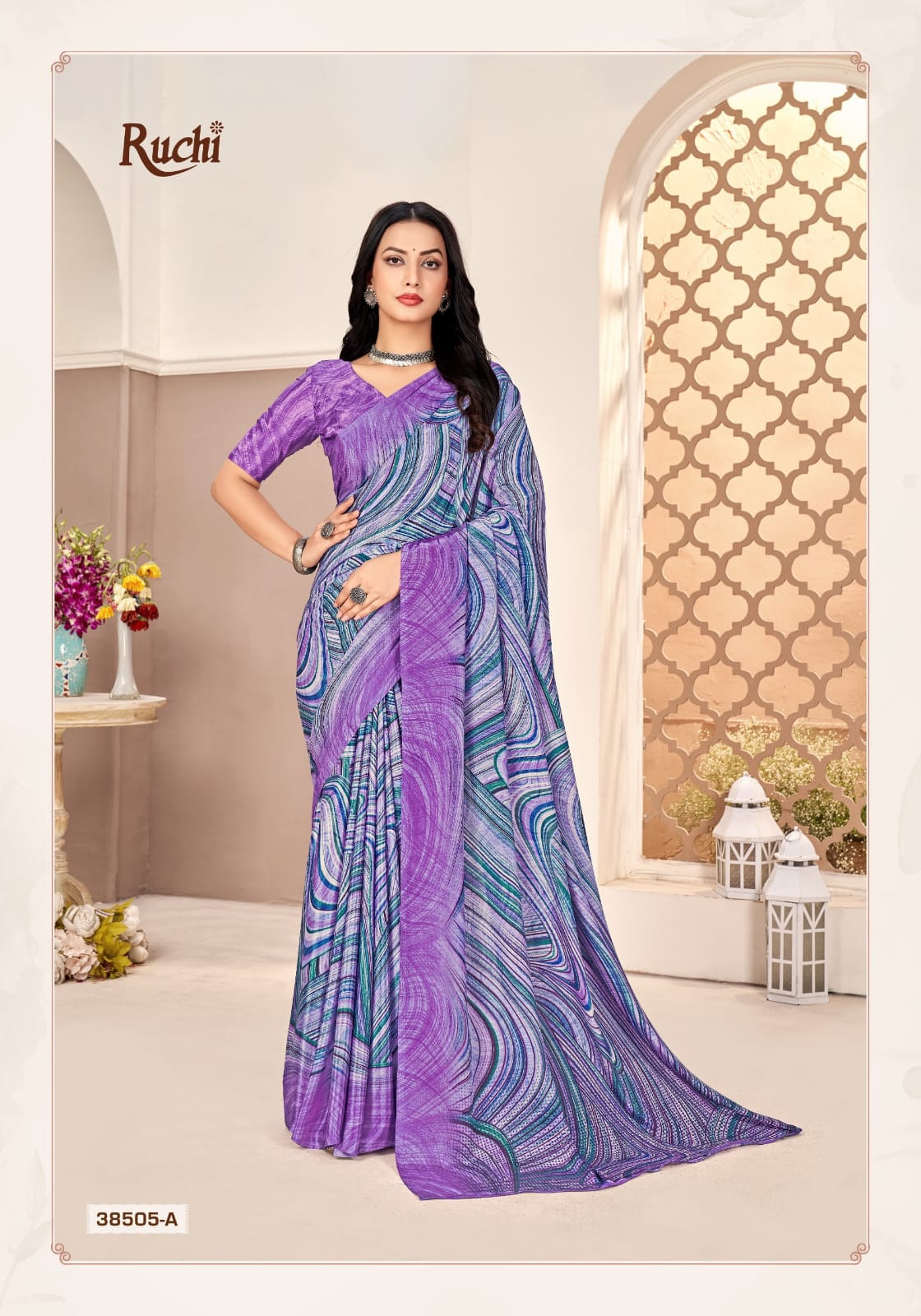38505A Vivanta Vol 40 Ruchi Silk Sarees