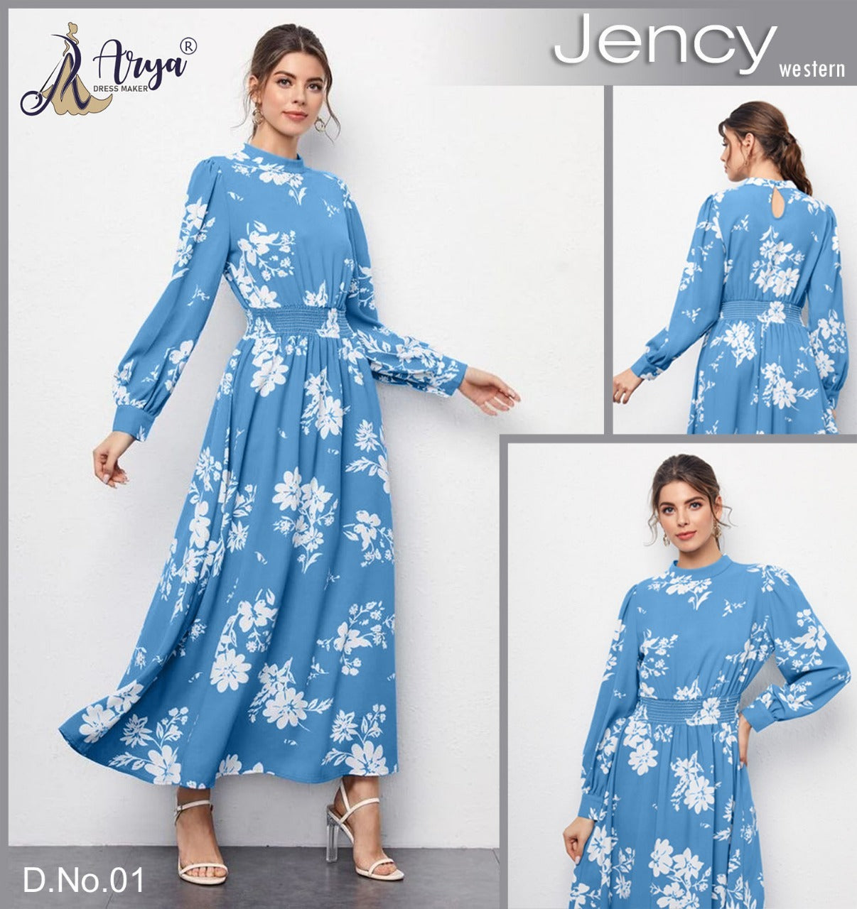 01 Jency Adm Western Dress