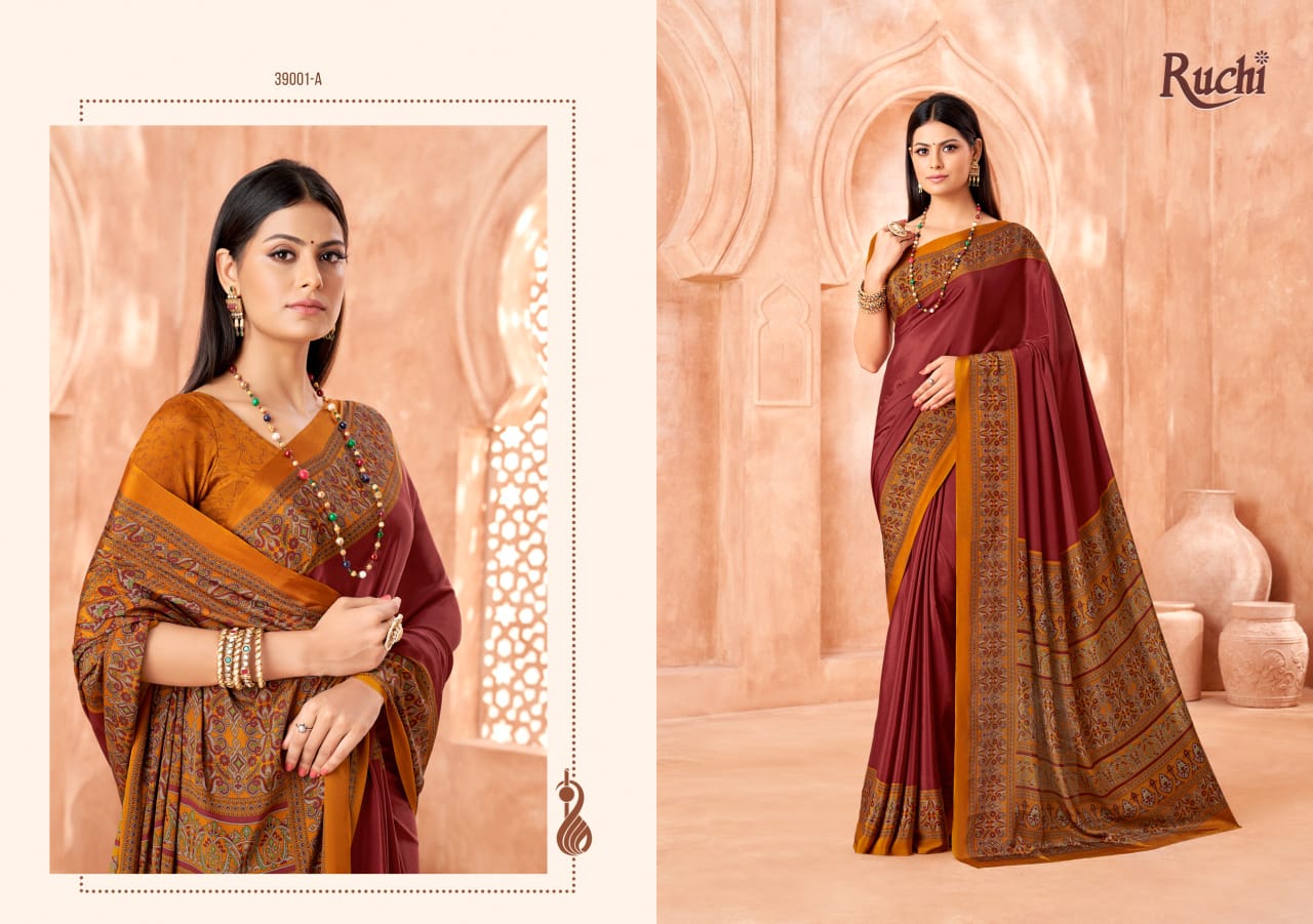 39001A Vivanta Silk 41 Ruchi Silk Sarees