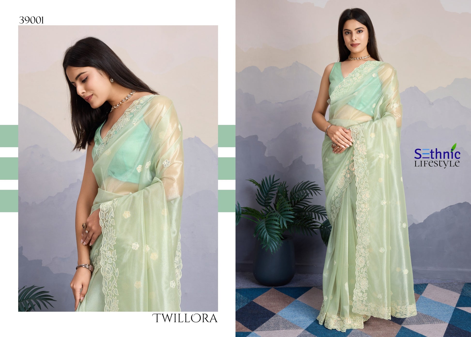 39001 Twillora Sethnic Sarees