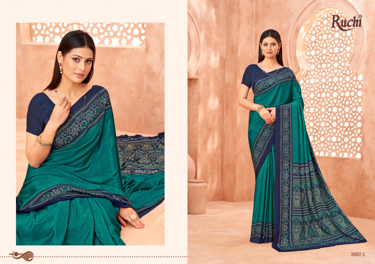 39002C Vivanta Silk 41 Ruchi Silk Sarees