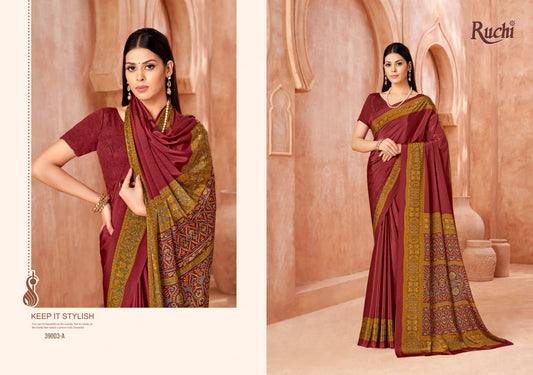 39003A Vivanta Silk 41 Ruchi Silk Sarees
