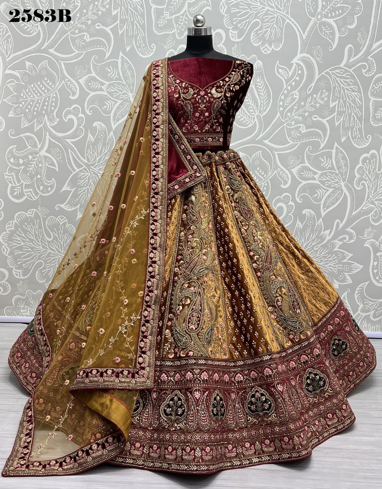 2583B Anjani Art Lehenga Choli
