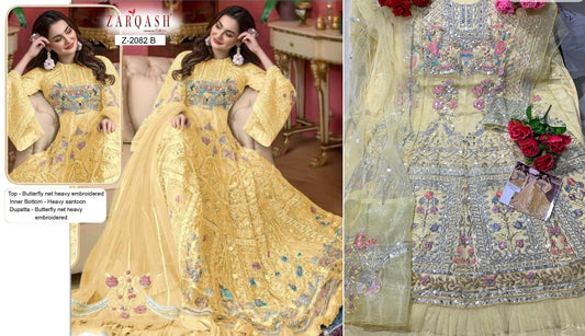 Z-2082 Zarqash Pakistani Salwar Suits