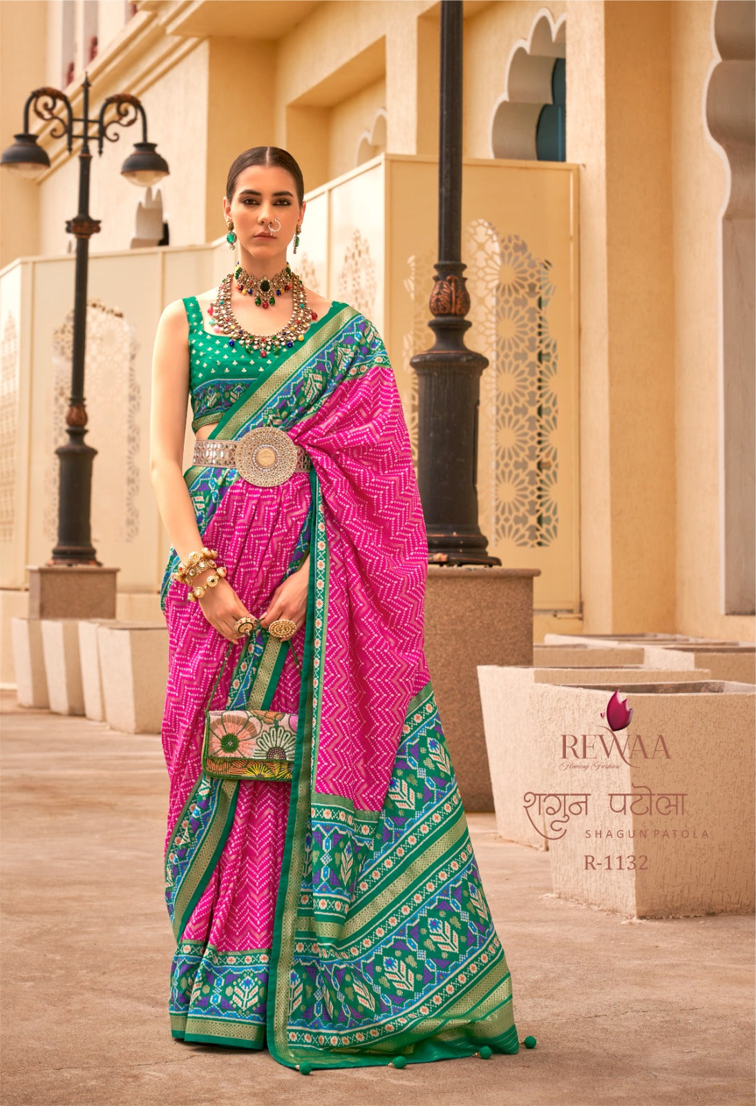 1132 Shagun Patola Rewaa Sarees