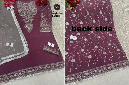 12035Wine Vs Fashion Pakistani Salwar Suits