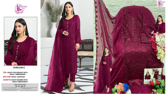235C Dinsaa Suit Pakistani Salwar Suits