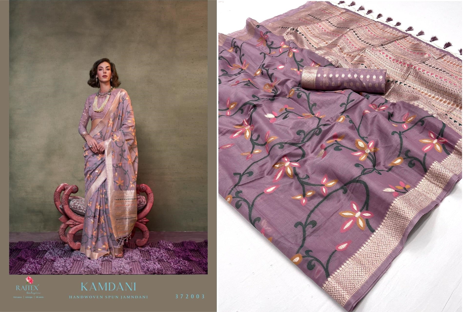 372003 Kamdani Rajtex Sarees