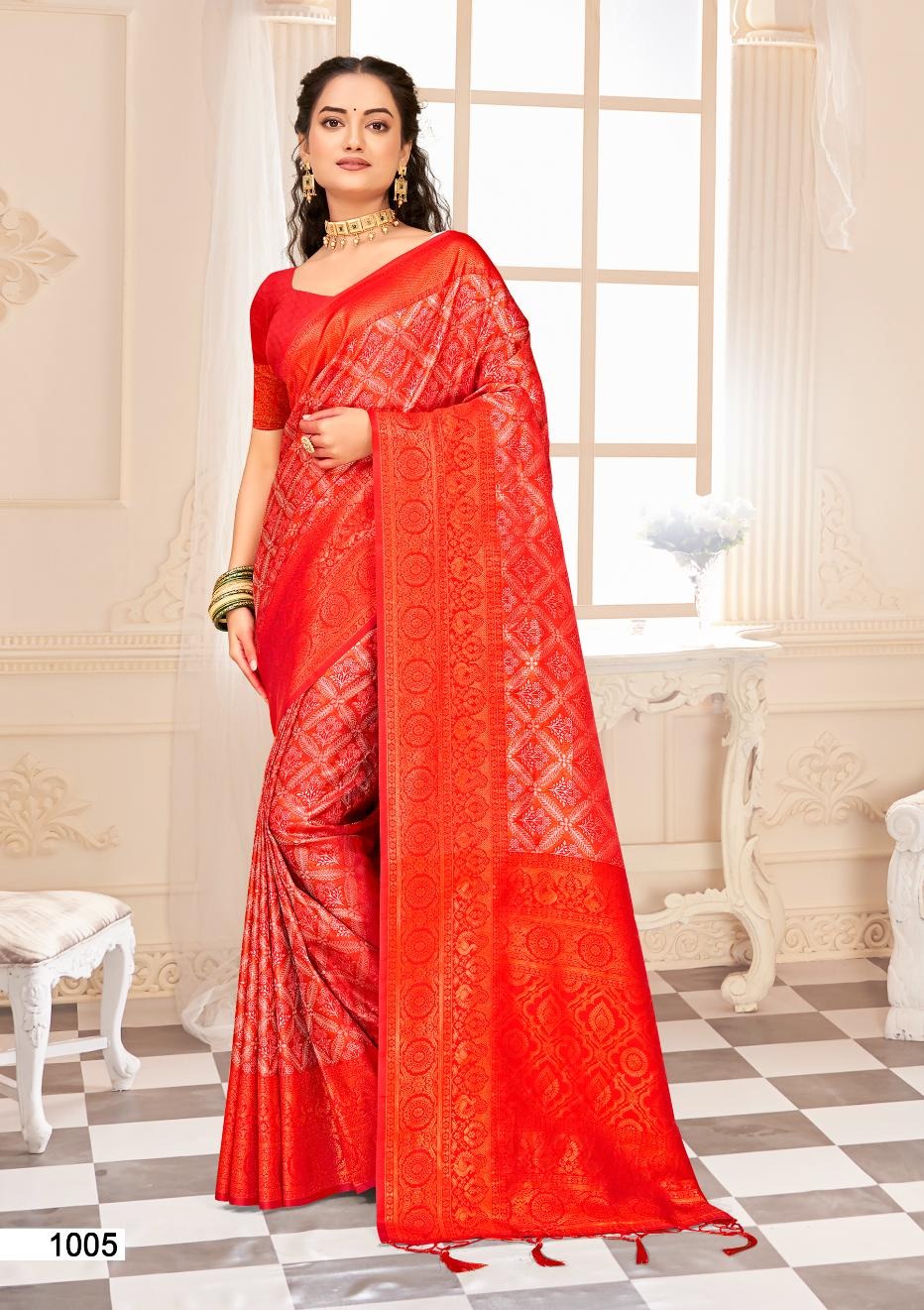 1005 Kalanidhi Vol 6 Bunawat Sarees