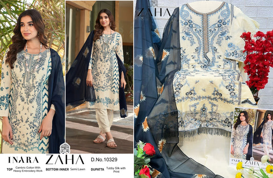 10329 Inara Vol 1 Zaha Pakistani Salwar Suits