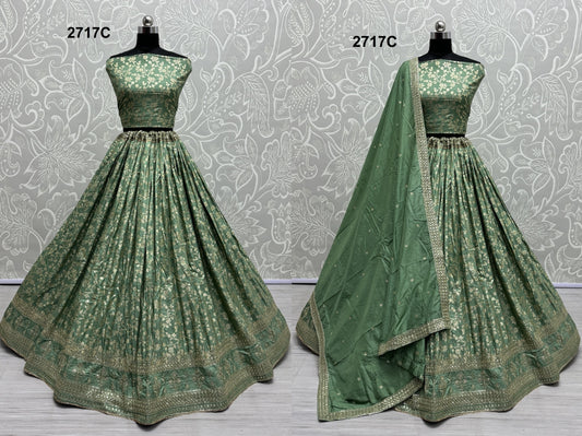 2717C Anjani Art Lehenga Choli