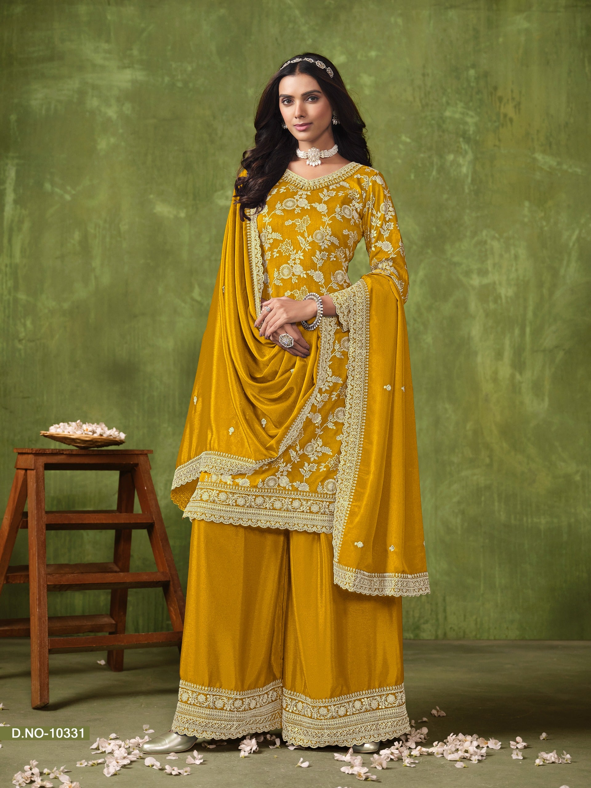 10331 Vol 33 Anjubaa Unstitched Suits