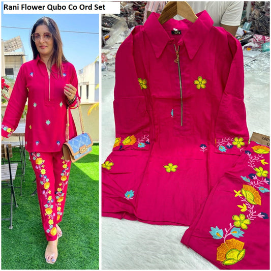 Rani Flower Qubo Co Ord Set