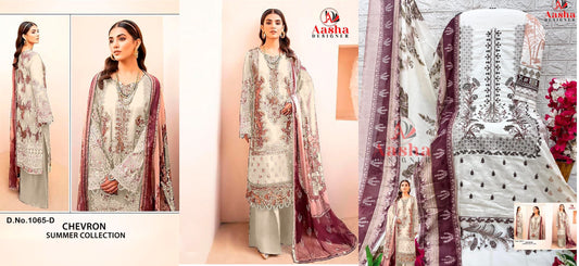 1065D Aasha Designer Pakistani Salwar Suits