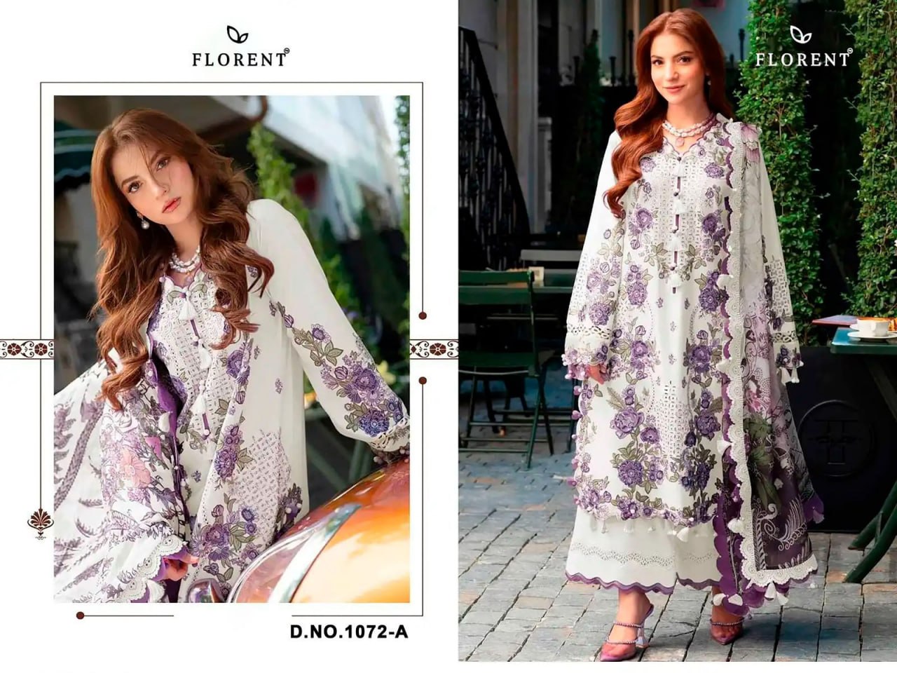 1072-A Florant Pakistani Salwar Suit