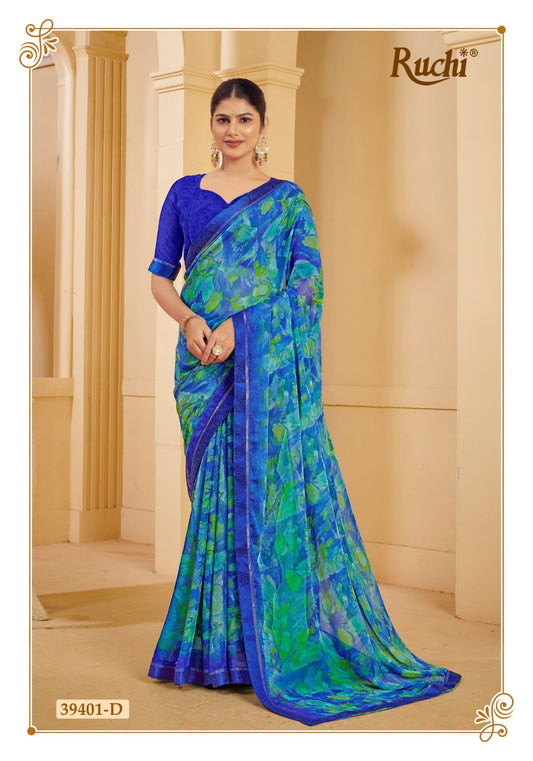 39401D Simayaa Vol 27 Ruchi Chiffon Sarees