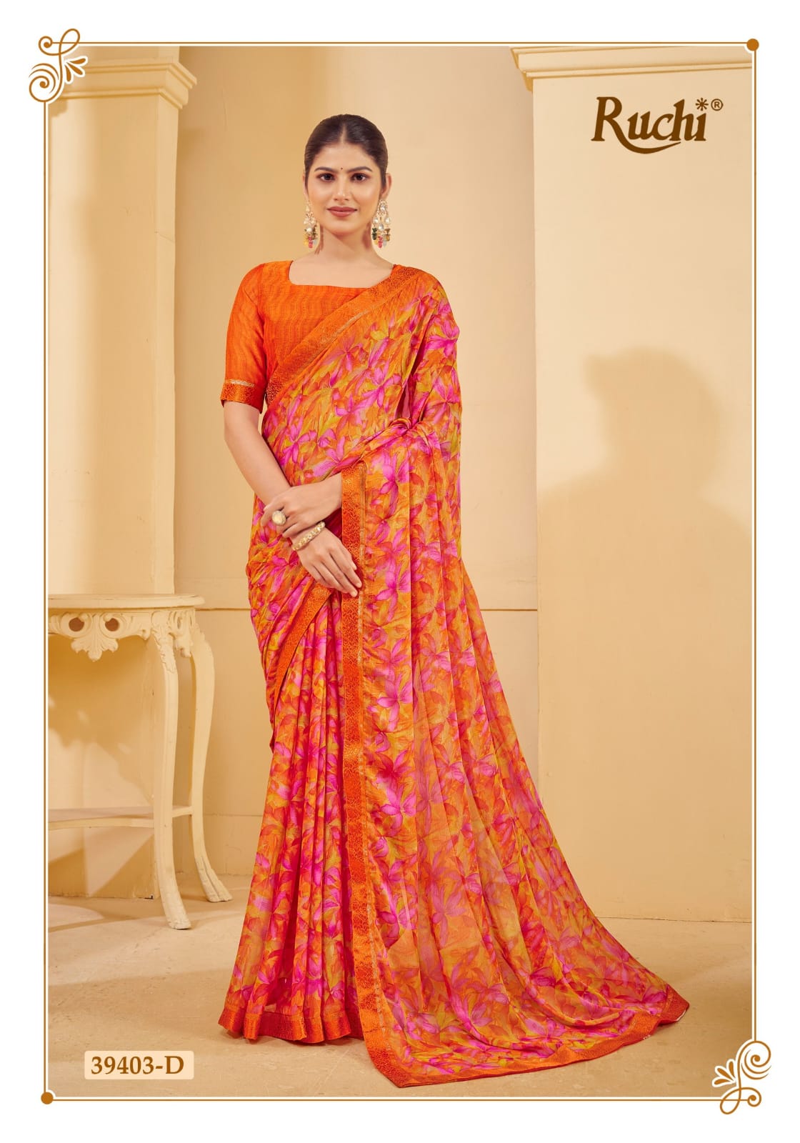 39403D Simayaa Vol 27 Ruchi Chiffon Sarees