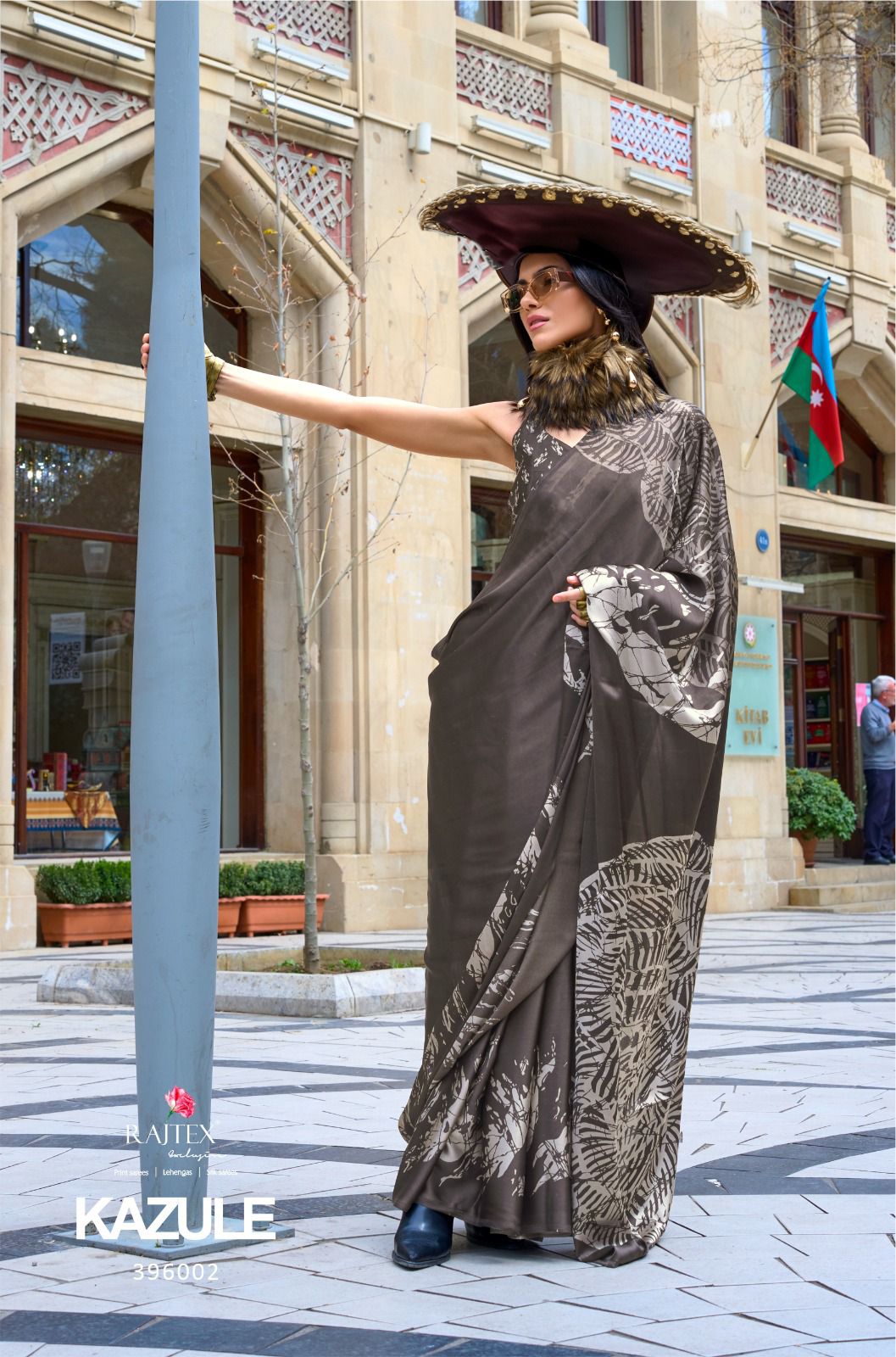 396002 Kazule Rajtex Satin Sarees