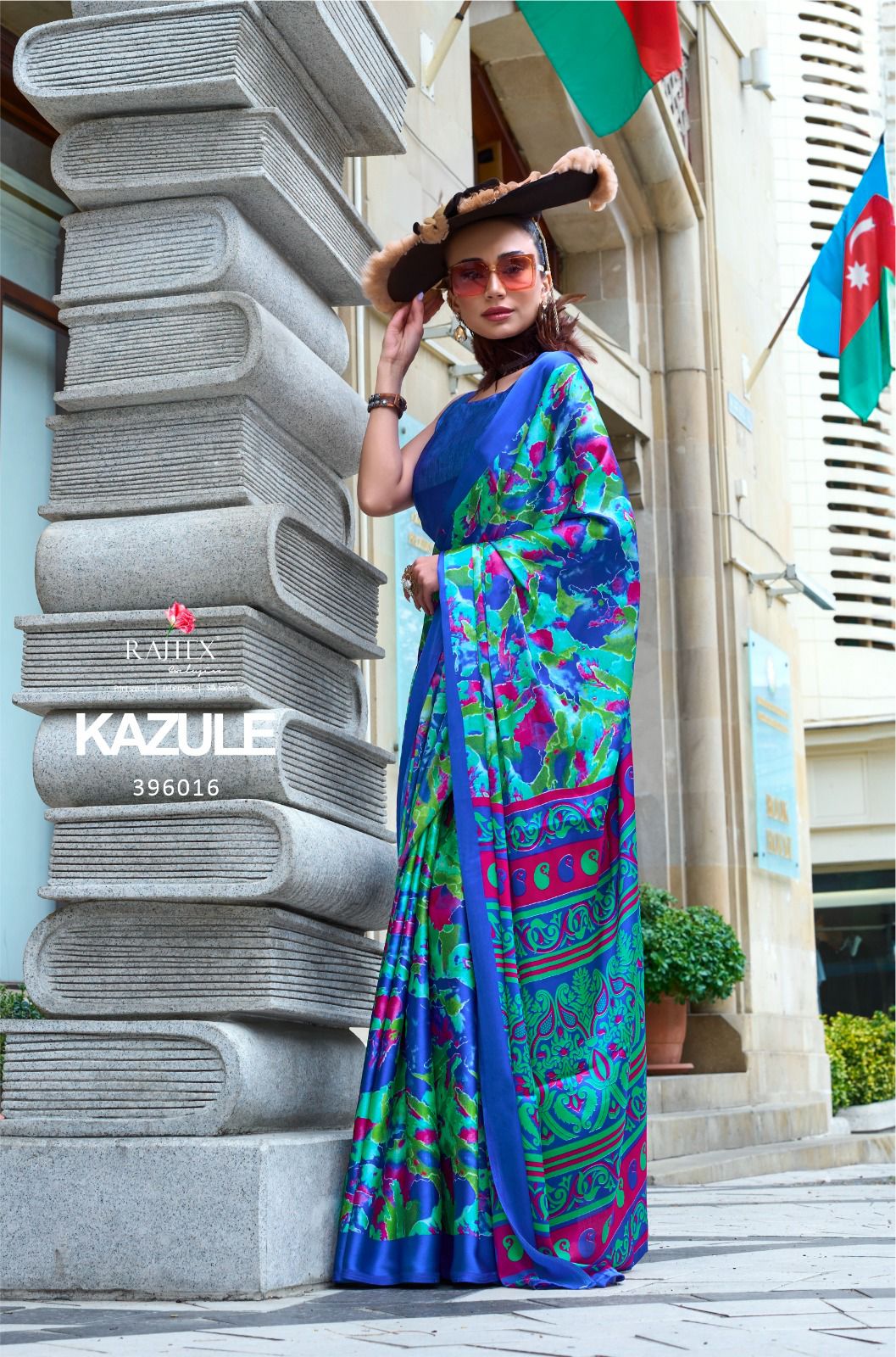 396016 Kazule Rajtex Satin Sarees