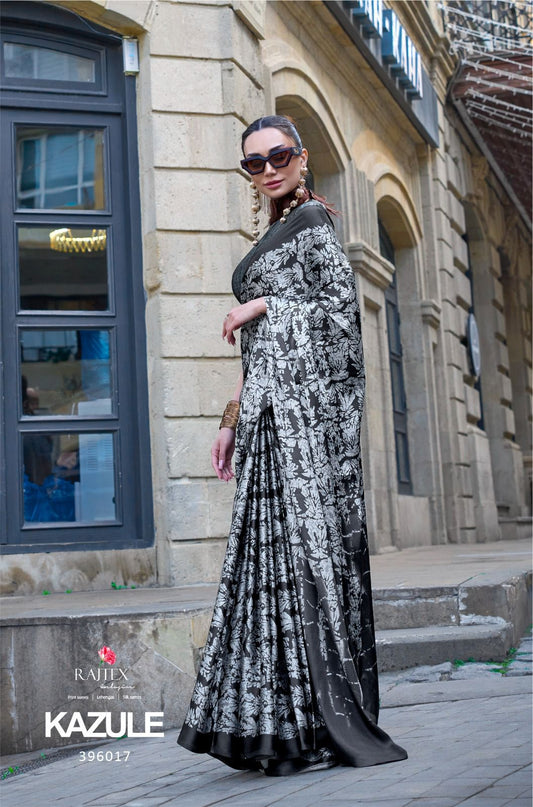 396017 Kazule Rajtex Satin Sarees