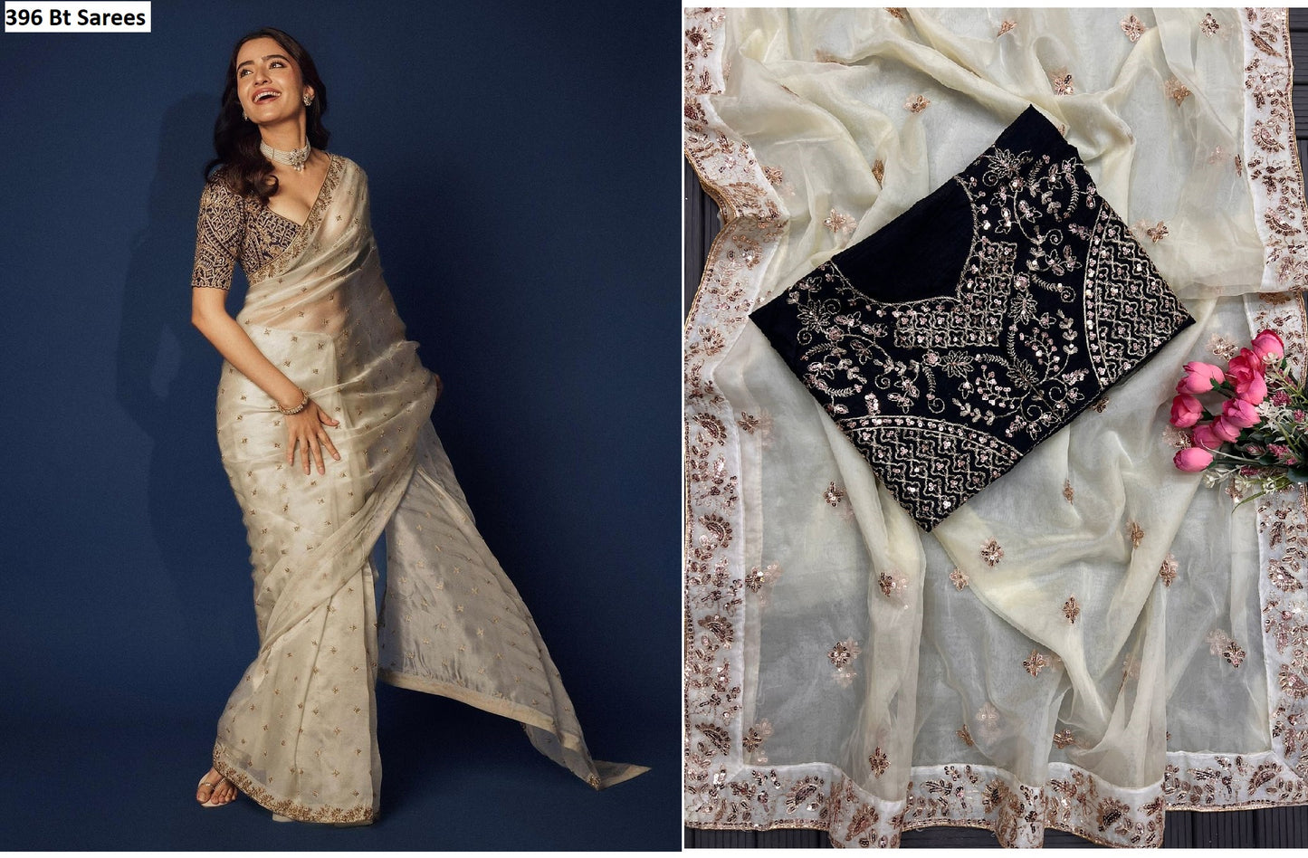 396 Bt Sarees