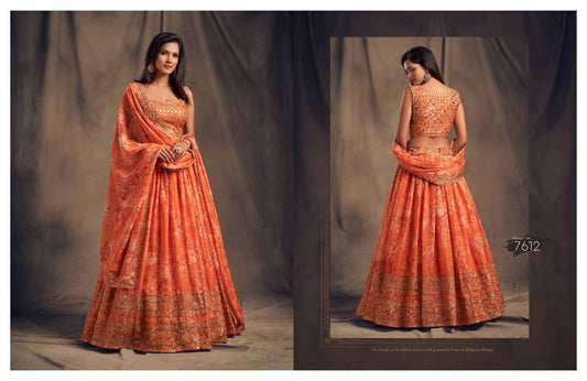 7612 Floral Vol 2 Zeel Lehenga Choli