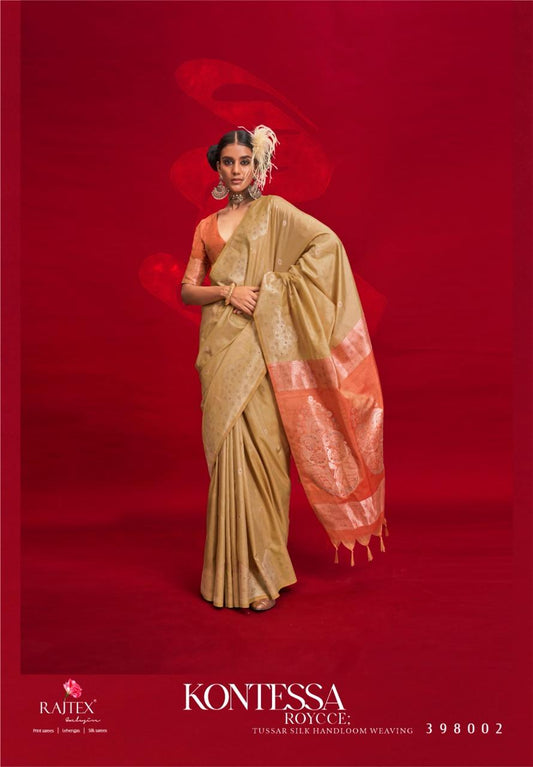 398002 Kontessa-Roycce Rajtex Pallu Sarees