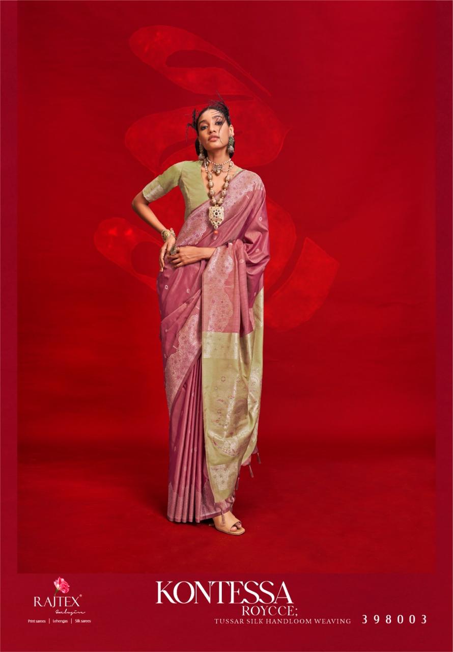 398003 Kontessa-Roycce Rajtex Pallu Sarees