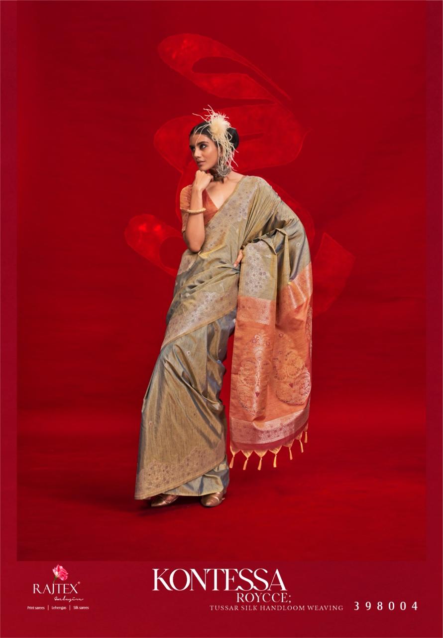 398004 Kontessa-Roycce Rajtex Pallu Sarees