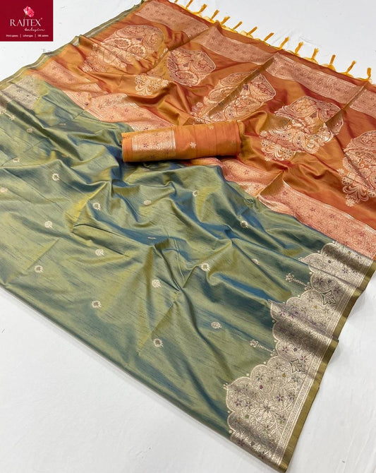 398004 Kontessa-Roycce Rajtex Pallu Sarees
