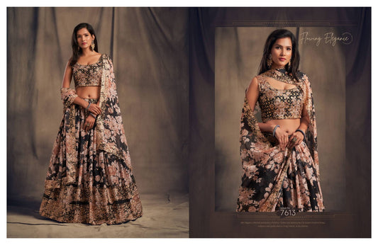 7613 Floral Vol 2 Zeel Lehenga Choli