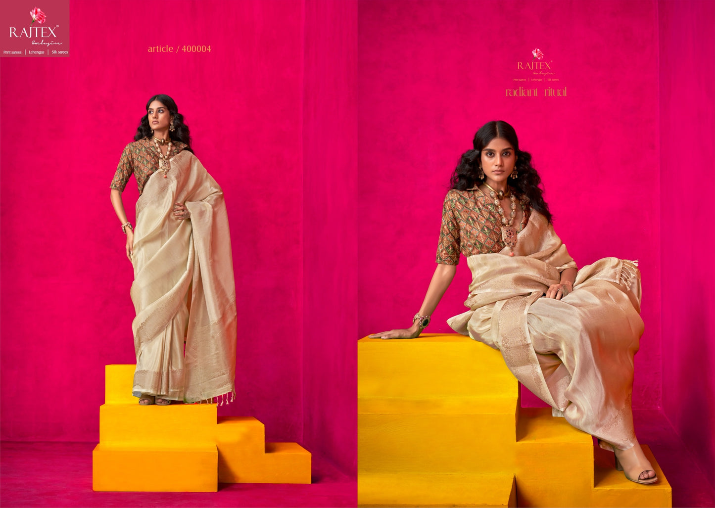 400004 Klaila Rajtex Zari Sarees