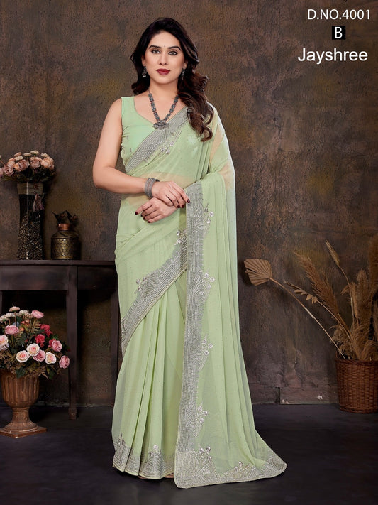 4001B Jayshree Georgette Sarees