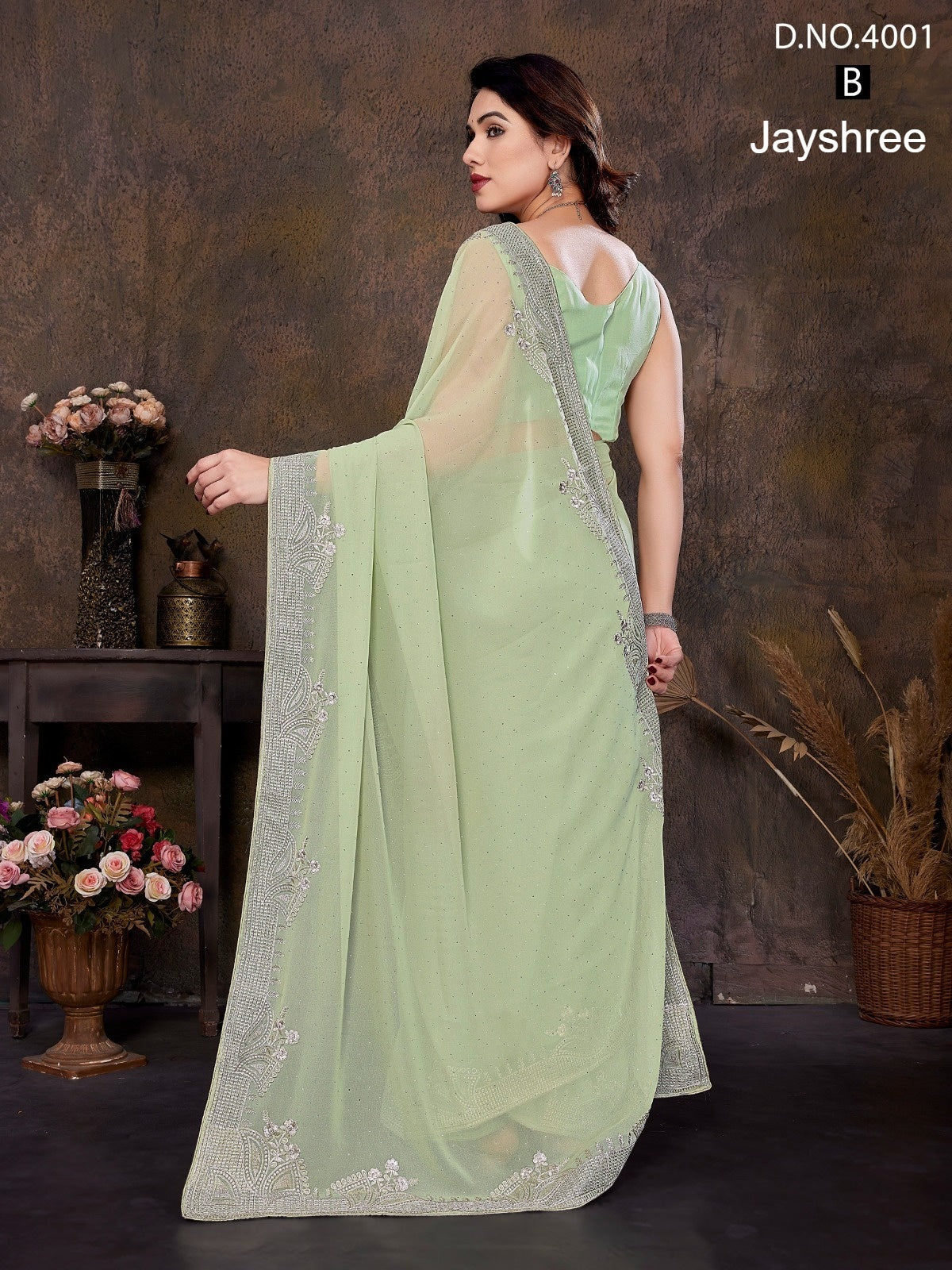 4001B Jayshree Georgette Sarees