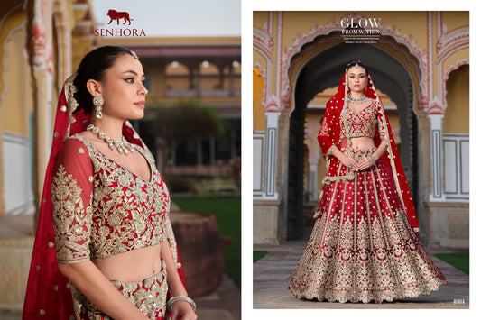 4004 Sangam Senhora Pure Butterfly Net Lehenga Choli