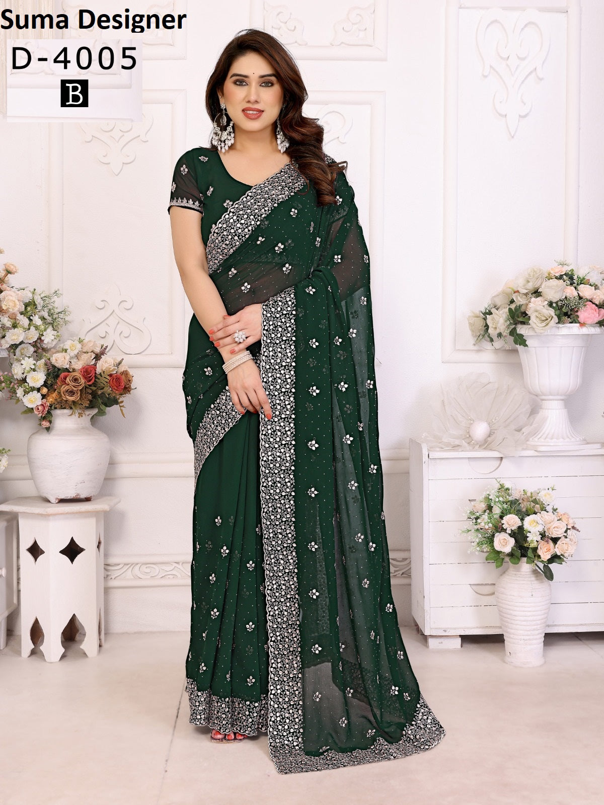 4005B Jayshree Georgette Sarees