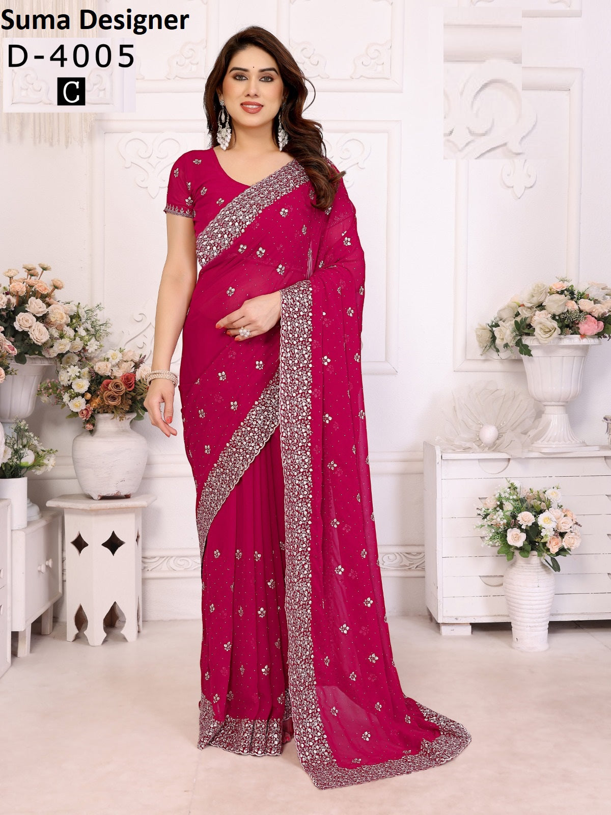 4005C Jayshree Georgette Sarees