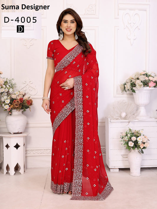 4005D Jayshree Georgette Sarees