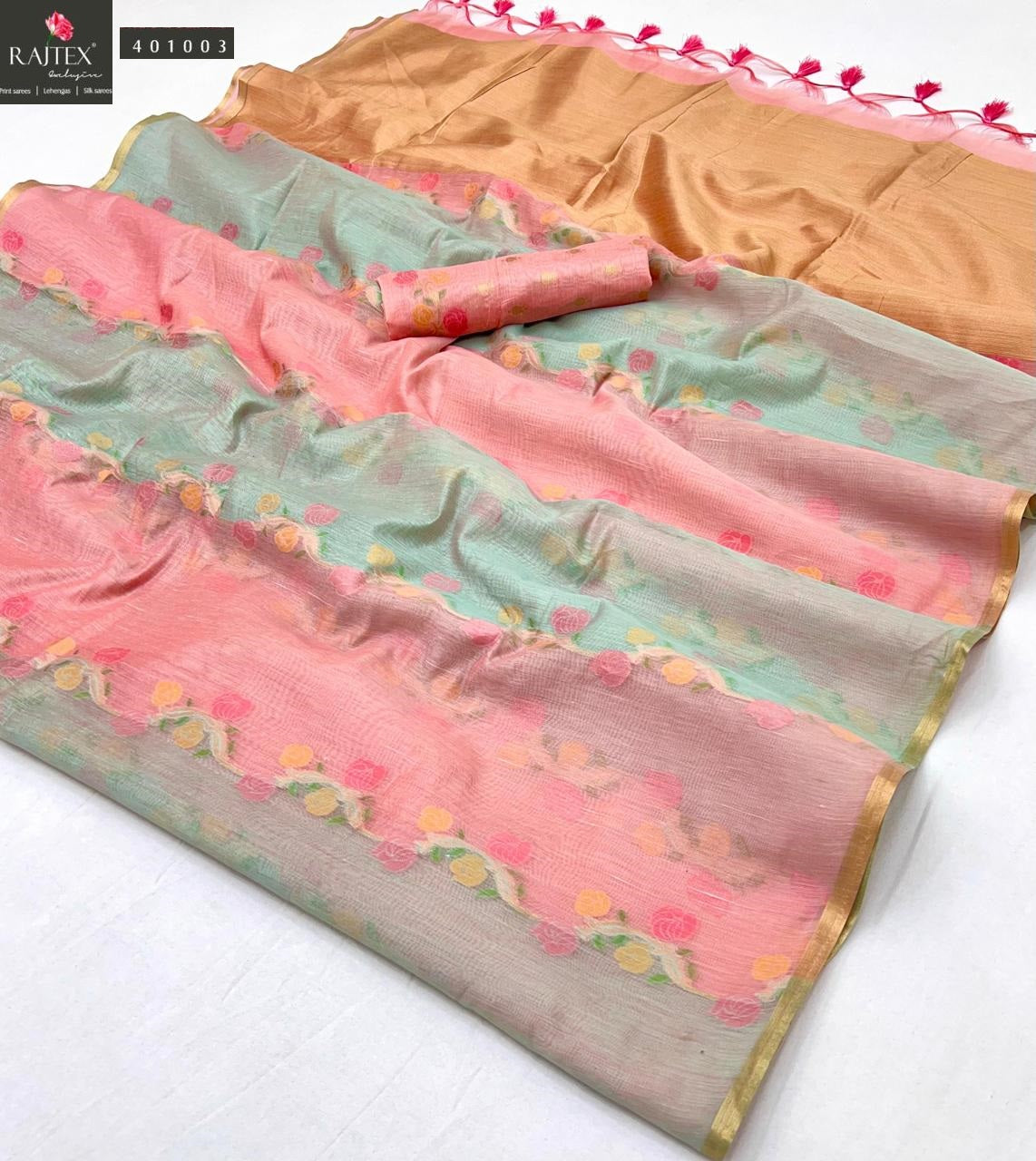 401003 Kiyomi Rajtex Handloom Sarees