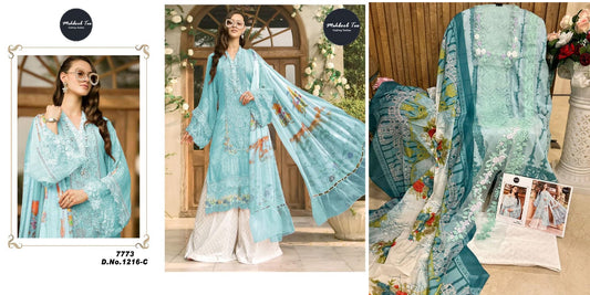1216-C Mehboob Tex Pakistani Salwar Suits
