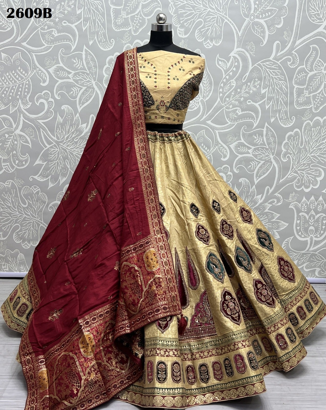 2609B Anjani Art Lehenga Choli