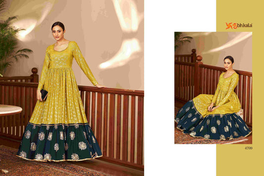 4709 Flory Vol 18 Shubhkala One Piece