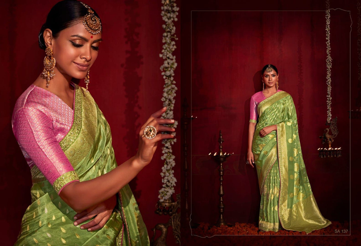 137 Ektara Sindhuri Sarees